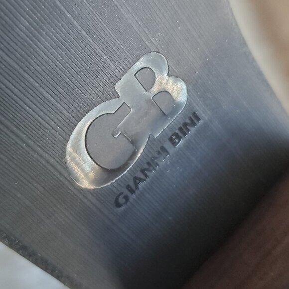 Gianni Bini Tan Leather Western Wrinkle Tall Riding Boots SZ 8 - Picture 7 of 14